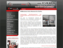 Tablet Screenshot of nanoservice-berlin.de